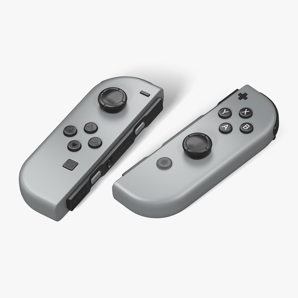 Nintendo switch joy controllers model - TurboSquid 1203484