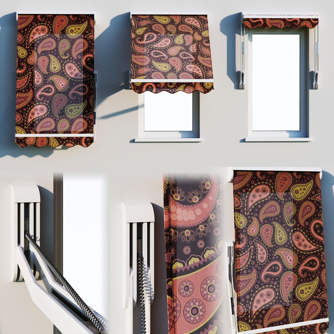 Folding canopy marquise 3D model - TurboSquid 1622446