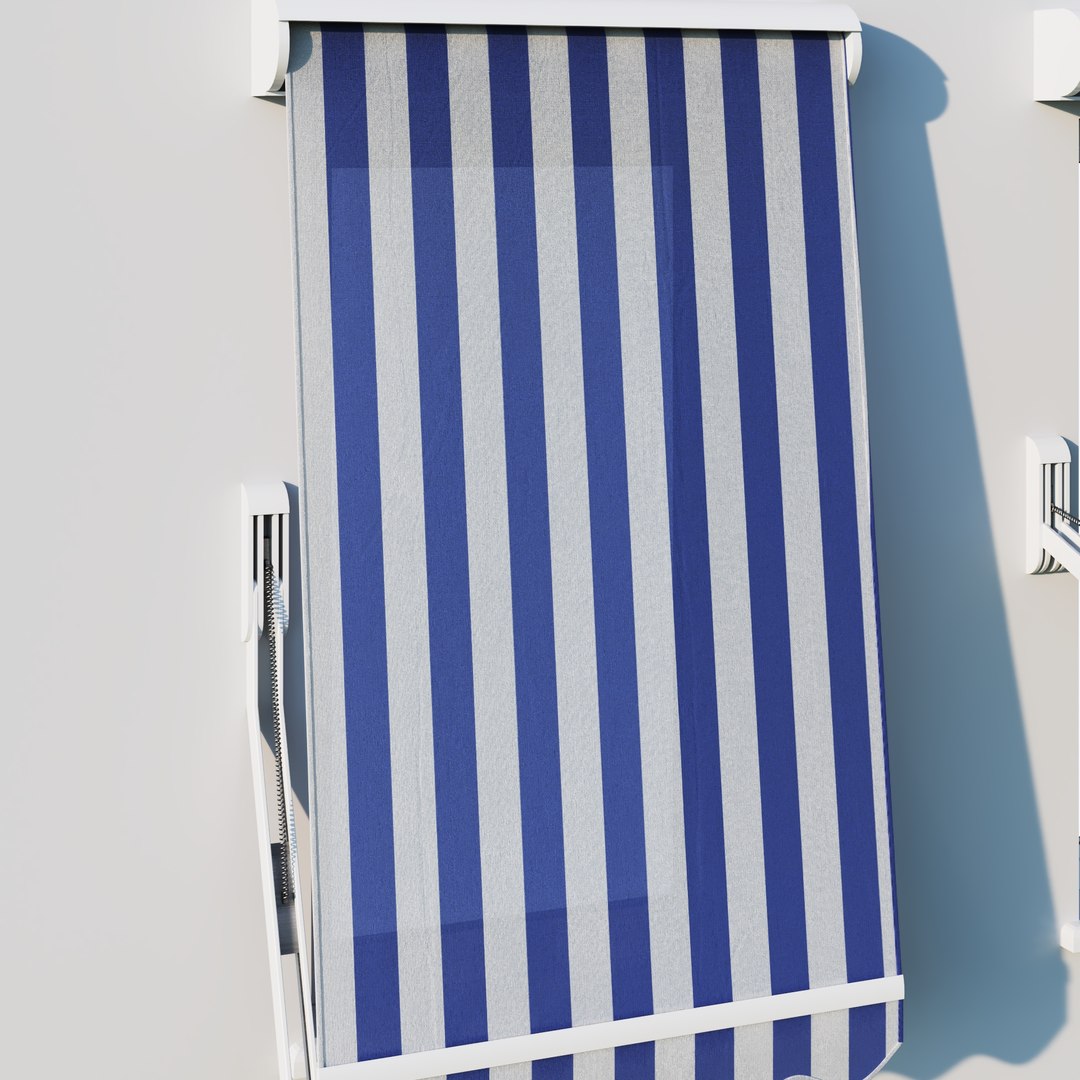 Folding canopy marquise 3D model - TurboSquid 1622446