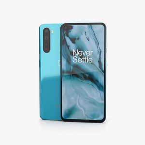 3D OnePlus Nord Blue Marble