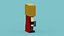 Voxel Thor model