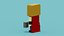 Voxel Thor model