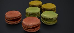 MACARON DESSERT 2024 3D model
