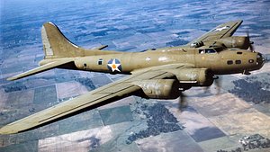 Boeing B-17G Flying Fortress model