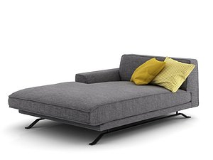 Slab Chaise Longue 180