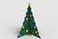 3d model cardboard christmas