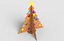 3d model cardboard christmas
