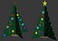 3d model cardboard christmas