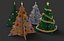 3d model cardboard christmas