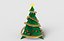 3d model cardboard christmas