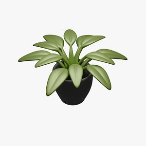 Indoor Stylized Plant model