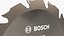Bosch Wood Cutting Circular Saw Blade 12T Silver