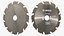 Bosch Wood Cutting Circular Saw Blade 12T Silver