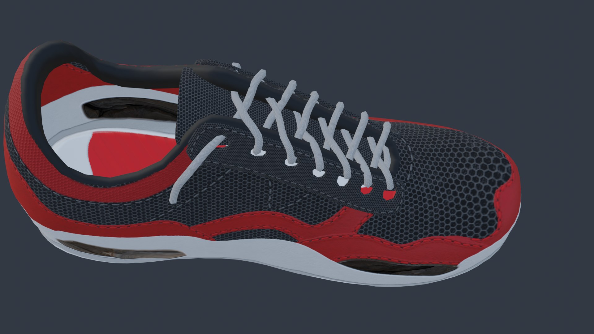 3D Sneaker Low Poly - TurboSquid 1873605