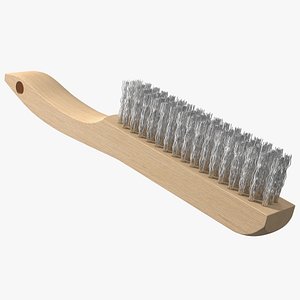 Wooden Handle Steel Wire Brush