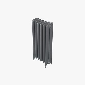 Epoca Cast Iron Radiator 2C6 3D model