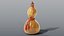 Japanese Hyotan Gourd Sake Flask PBR