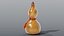 Japanese Hyotan Gourd Sake Flask PBR