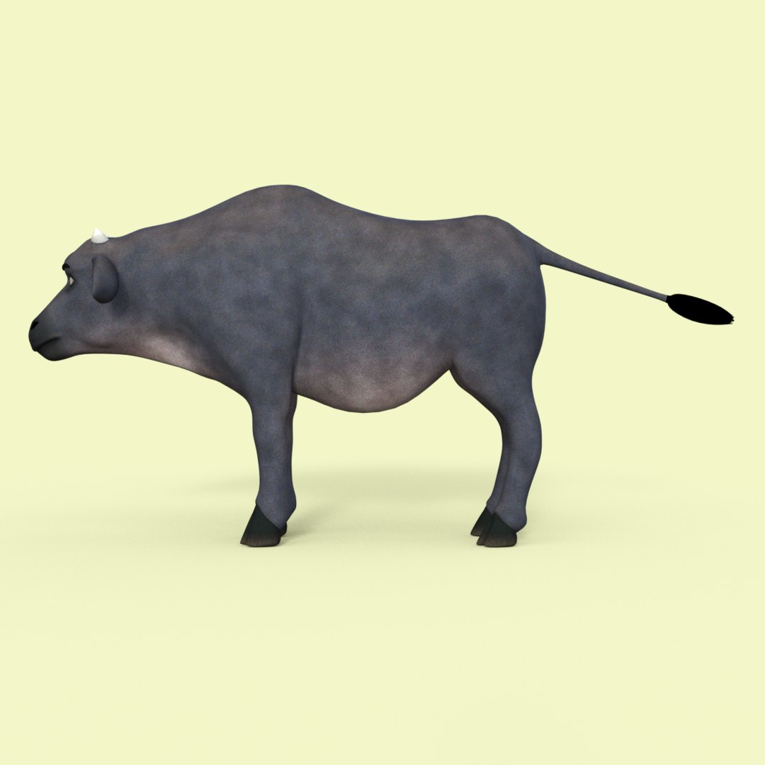 Cartoon Cow Rigged 3D Model - TurboSquid 2017402