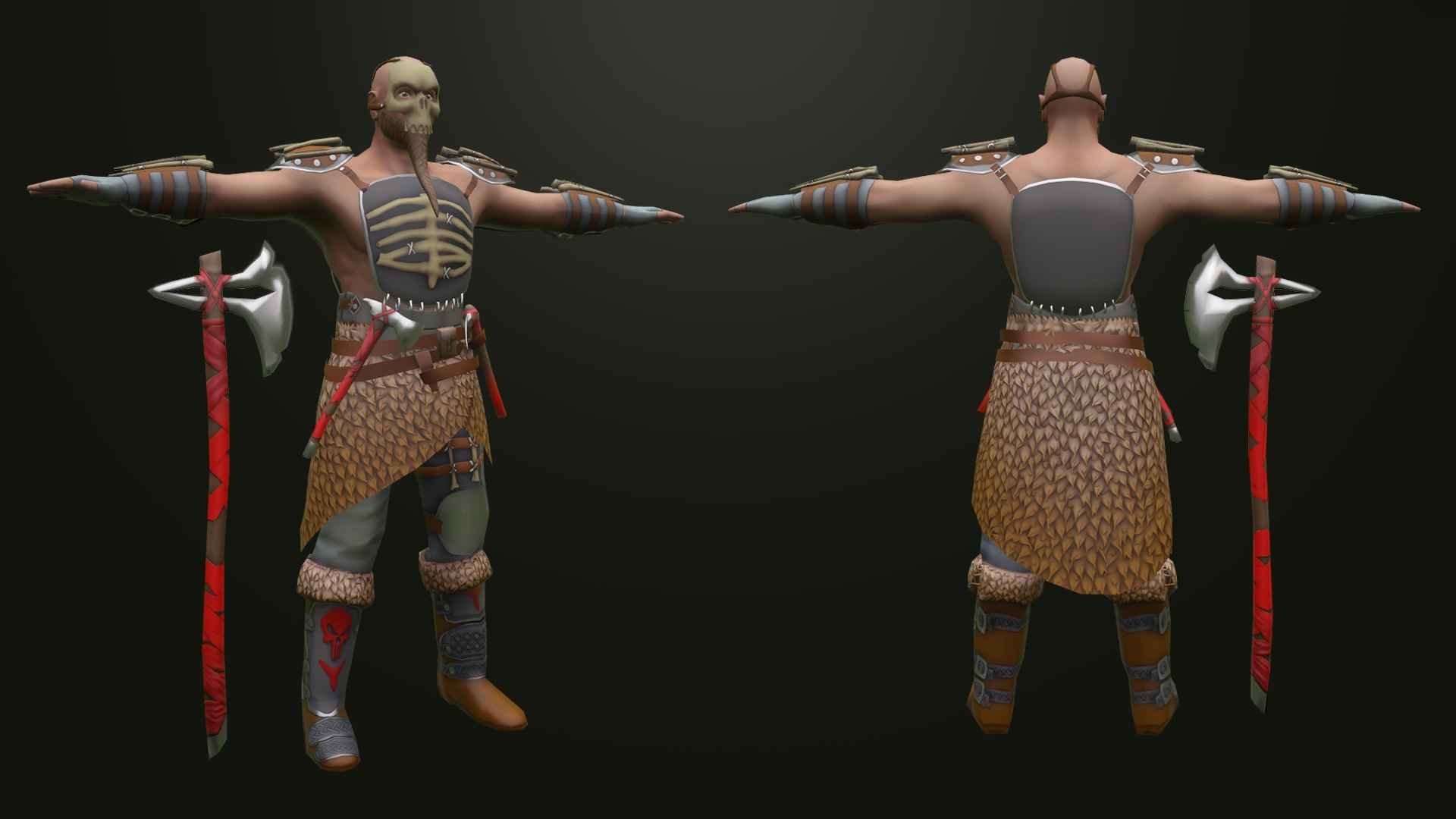 3d Male Game Character 2.6 - Low Poly - Turbosquid 2124256