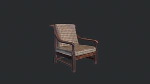 3ds max ready pbr chair