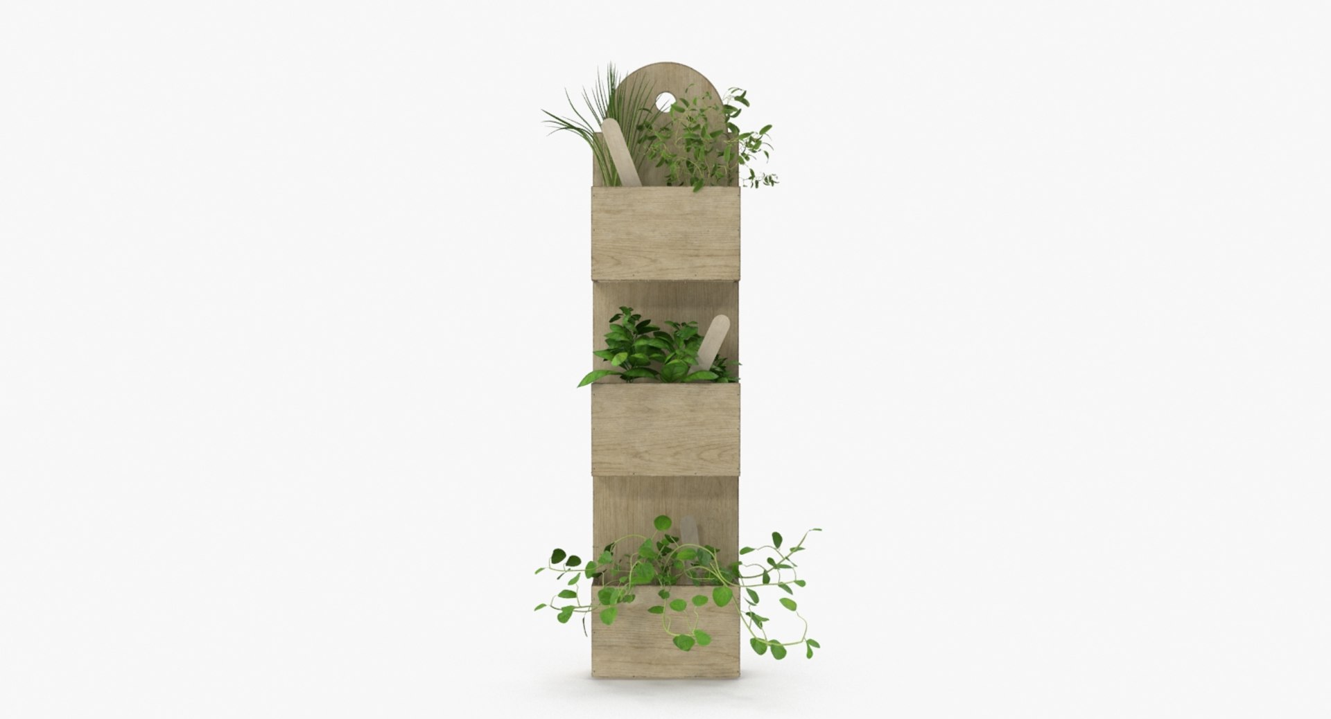 3D Indoor herb garden 02 set Model TurboSquid 1405757
