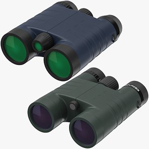 Binoculars Collection 3D model