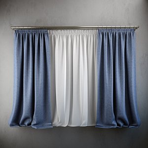 3d curtains blinds modern style model