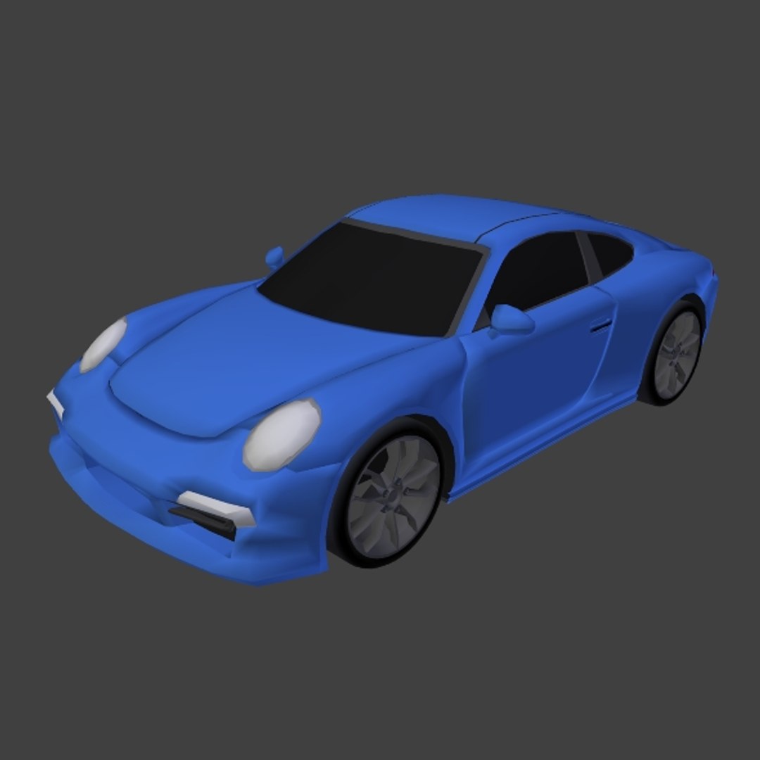 Porsche Carrera 911 4s 3d Model