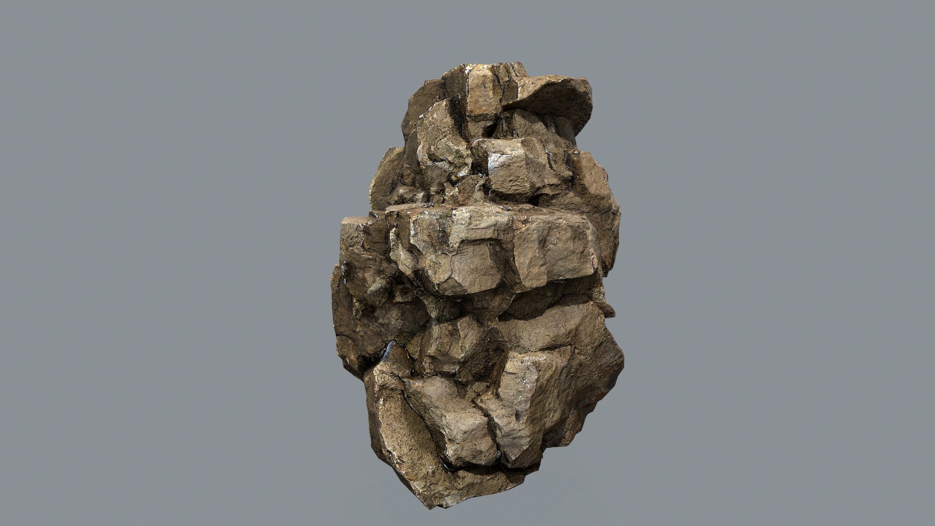 3D Model Cave Rocks - TurboSquid 2202141