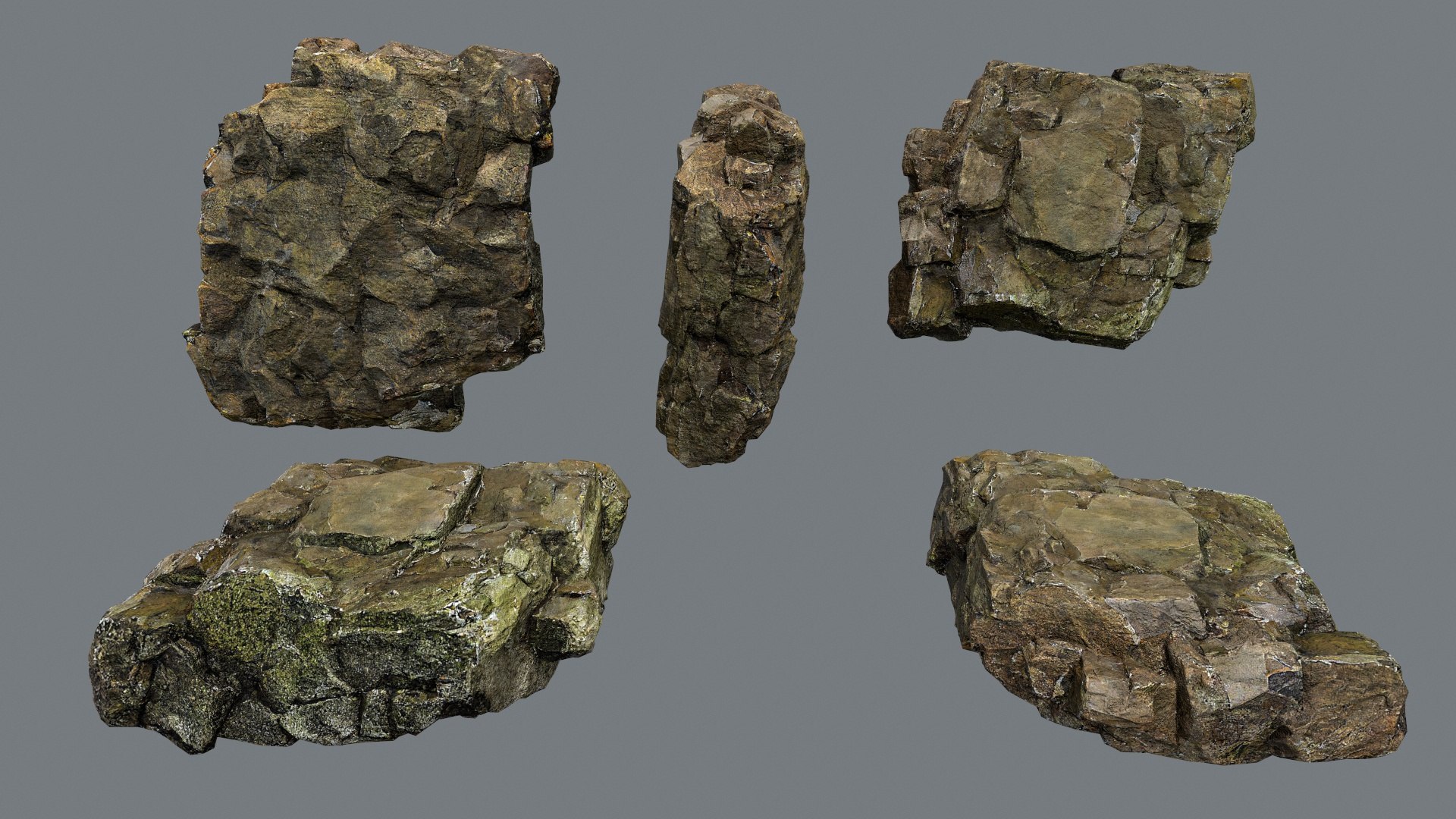 3D Model Cave Rocks - TurboSquid 2202141