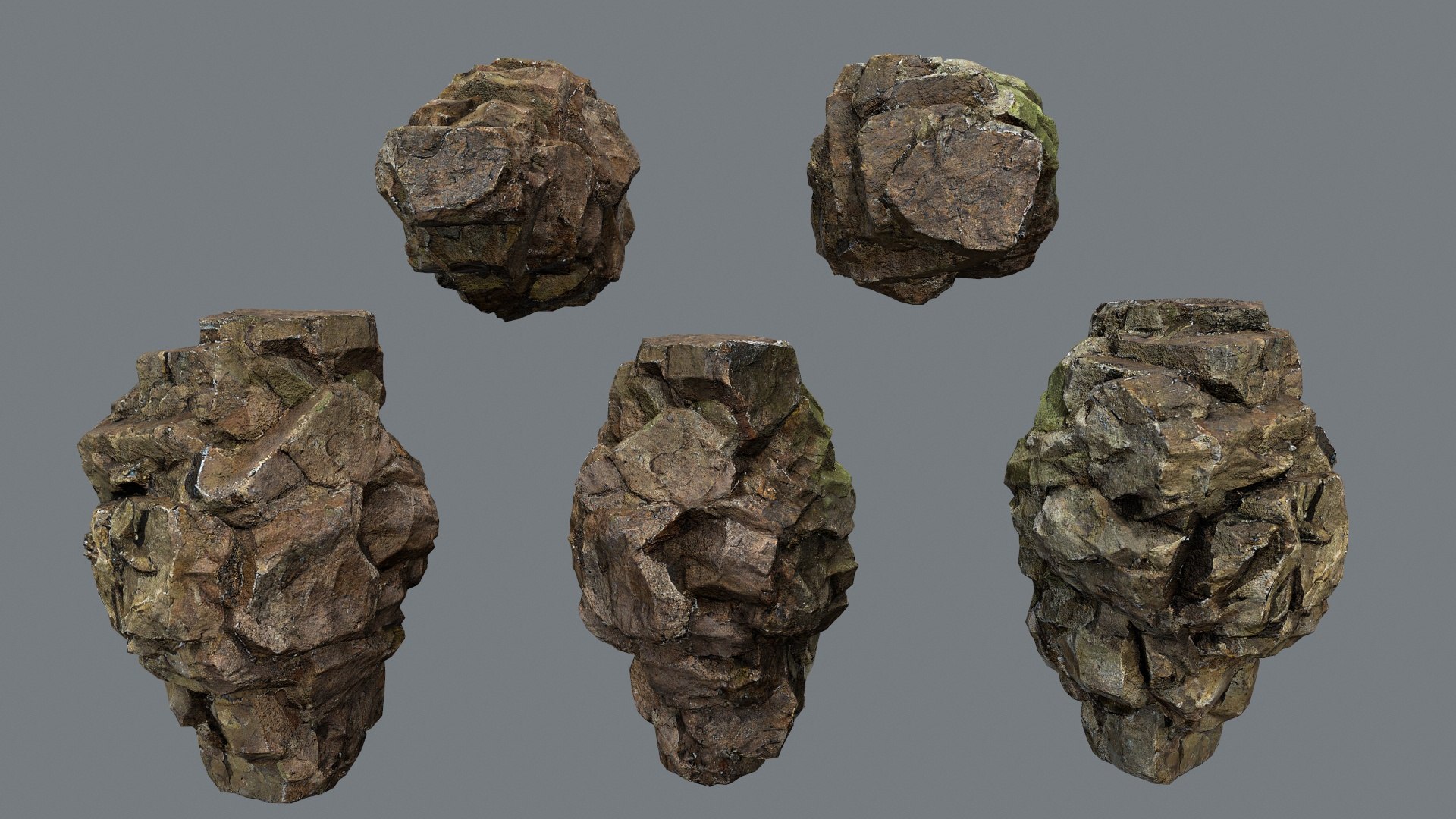 3D Model Cave Rocks - TurboSquid 2202141