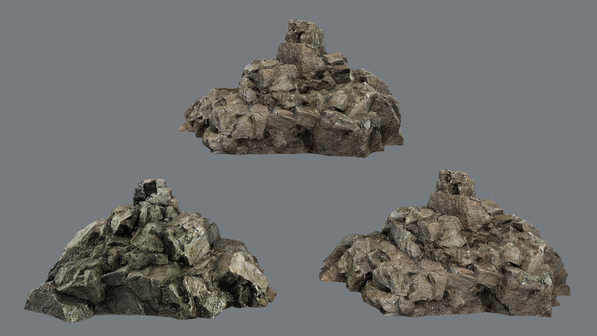 3D Model Cave Rocks - TurboSquid 2202141
