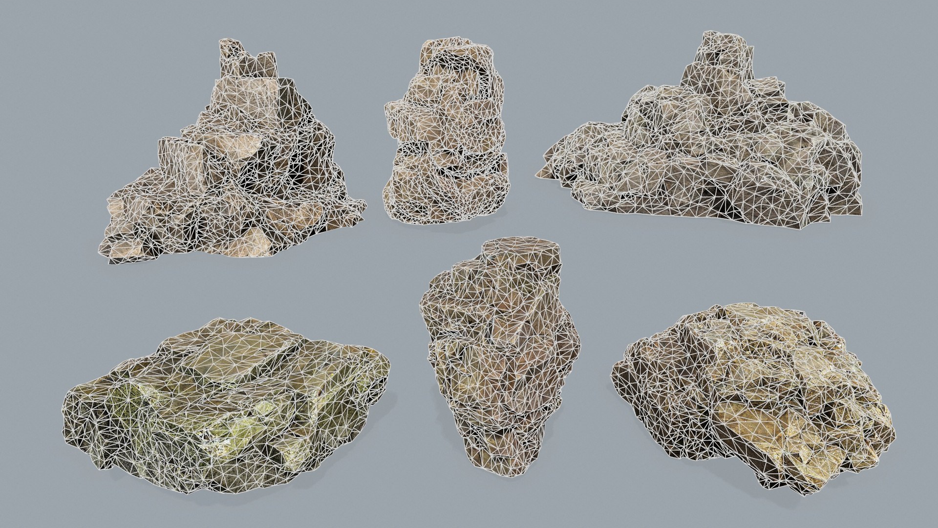 3D Model Cave Rocks - TurboSquid 2202141