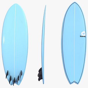 3D Surfboard model