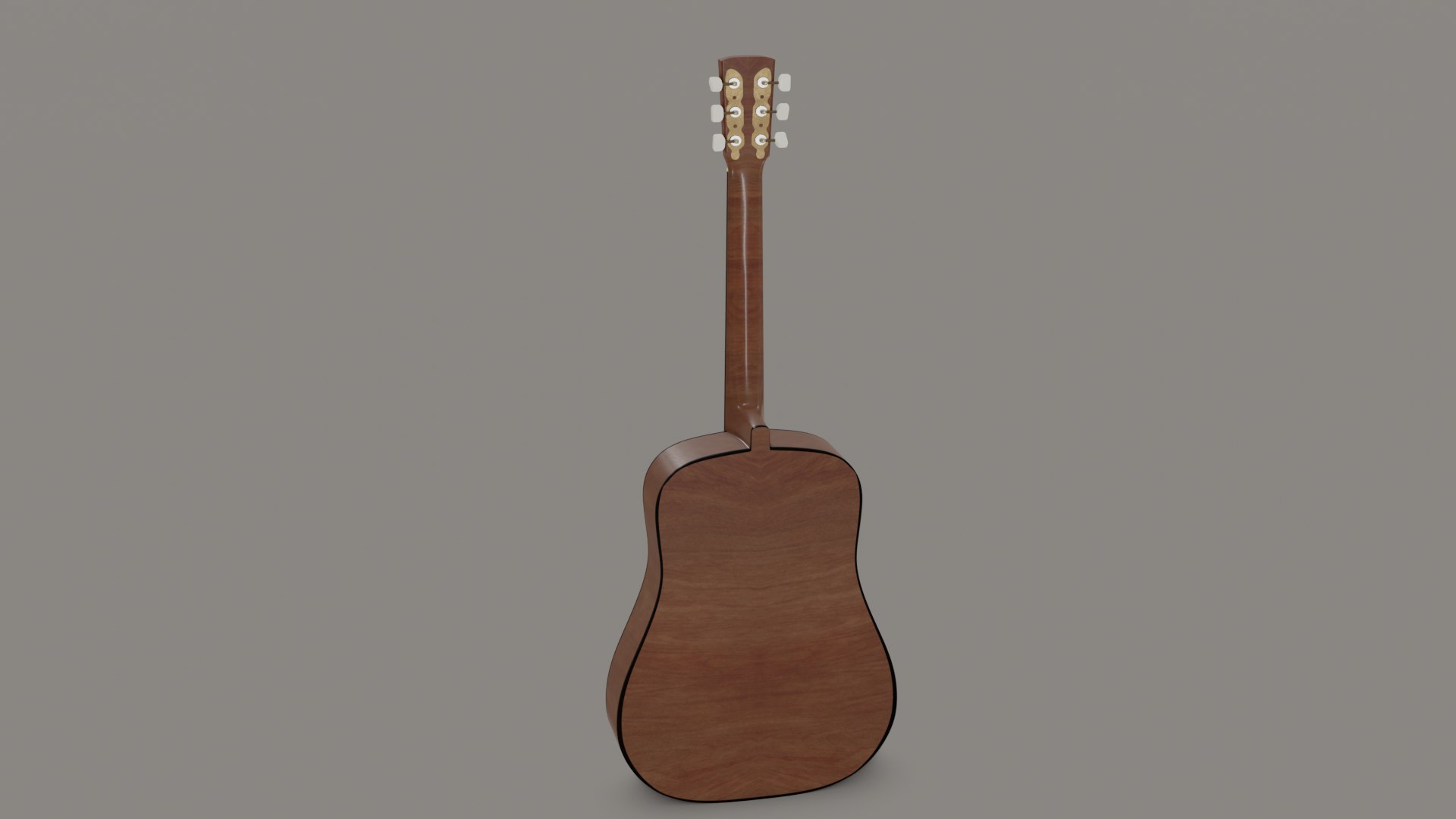 Acoustic Guitar 3D Model - TurboSquid 1986821