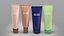 Mockup Cosmetic Tube Set
