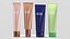 Mockup Cosmetic Tube Set
