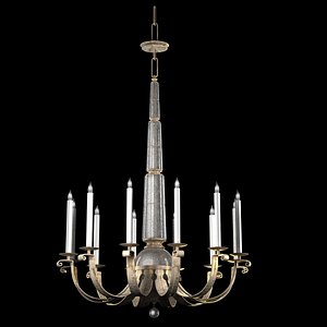alan knight lighting Gardanne Rock Crystal Chandelier