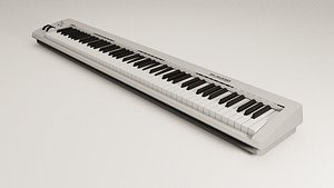 m-audio 88 key midi 3D