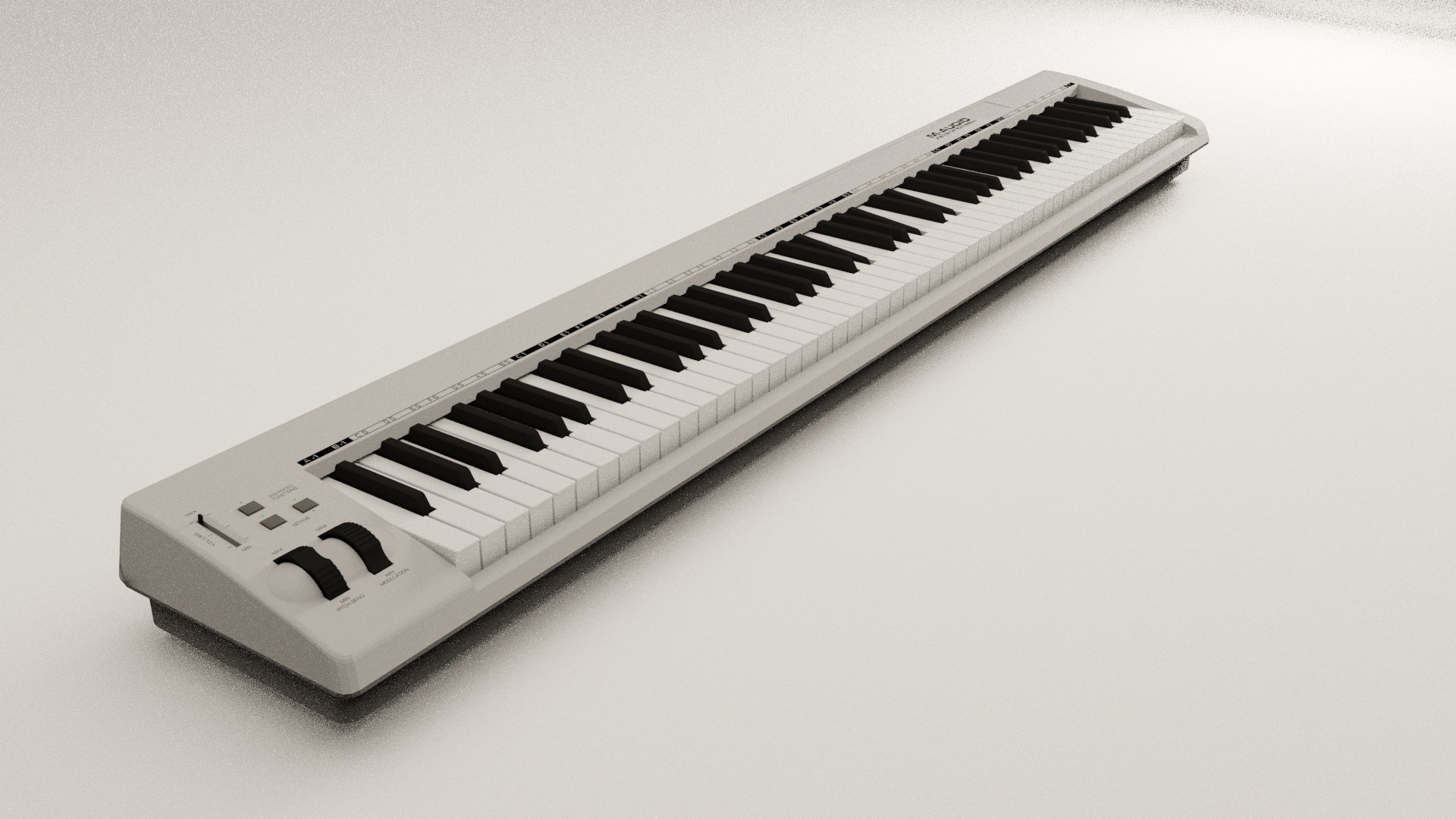 M-audio 88 key midi 3D - TurboSquid 1150776