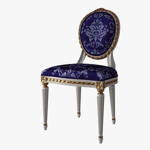 3d model of french louis xvi oval