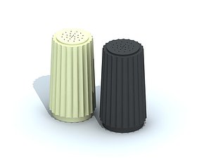 salt pepper shaker 3d model