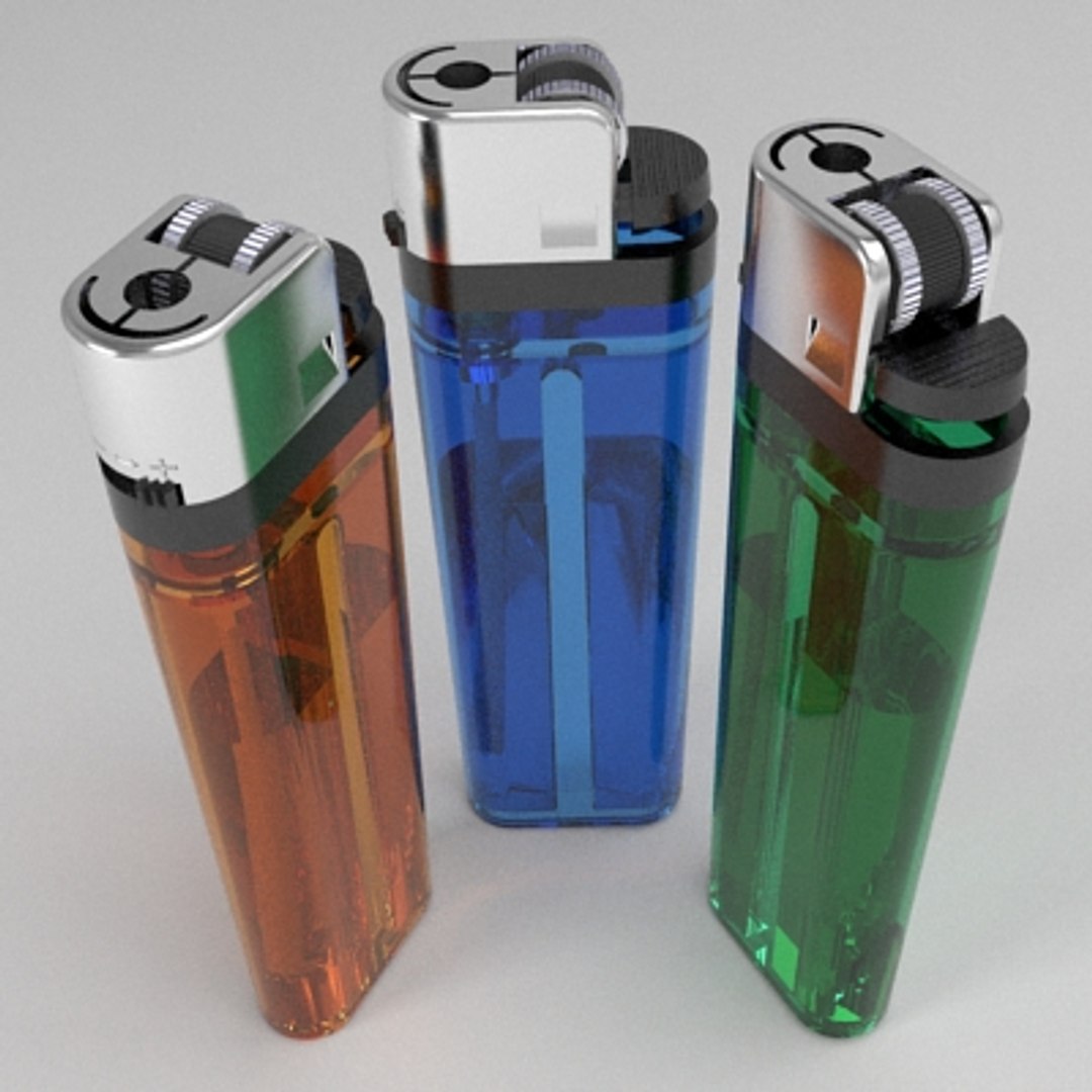 Lighter Ups 3d Model