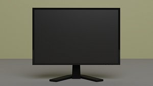 Low Poly Monitor