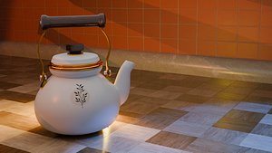 3D teapot model 3D model