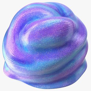 Blue Purple Toy Slimes