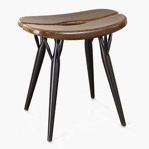 3D Artek Pirkka Stool model
