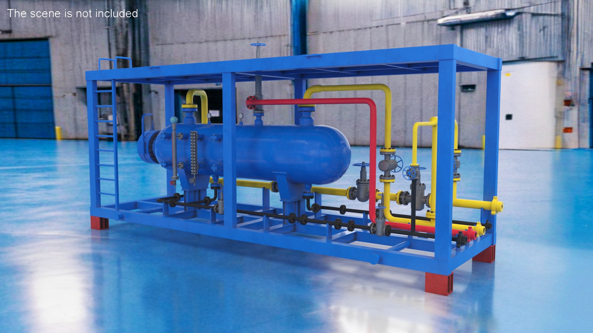 3D Well Test Separator - TurboSquid 2202805