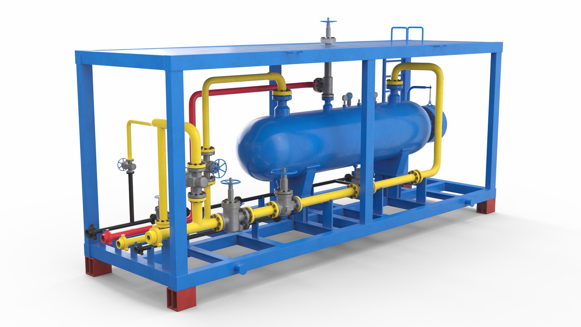 3D Well Test Separator - TurboSquid 2202805